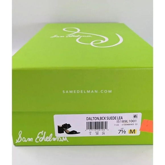 Sam Edelman Dalton Women's Buckled Block-Heel City Sandals Size 7.5 (MSRP $140) - Picture 9 of 9